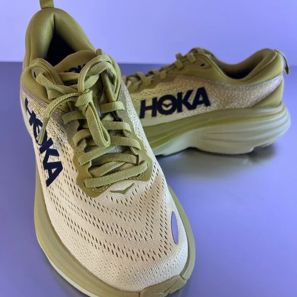 HOKA ONE ONE BONDI 8, Golden, Size US 7B, Used, Excelent Conditions - Picture 4 of 11